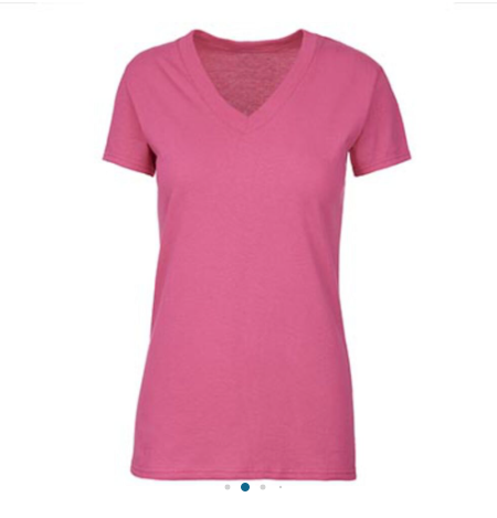 Playera Cuello V Dama