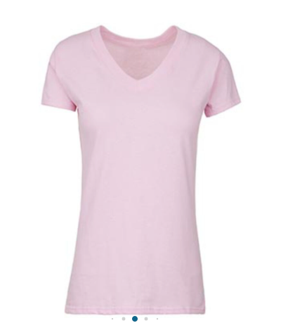 Playera Cuello V Dama