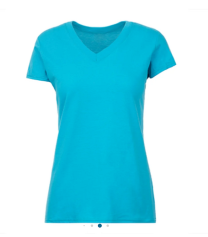 Playera Cuello V Dama