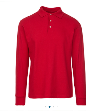 Playera Polo Manga Larga Caballero