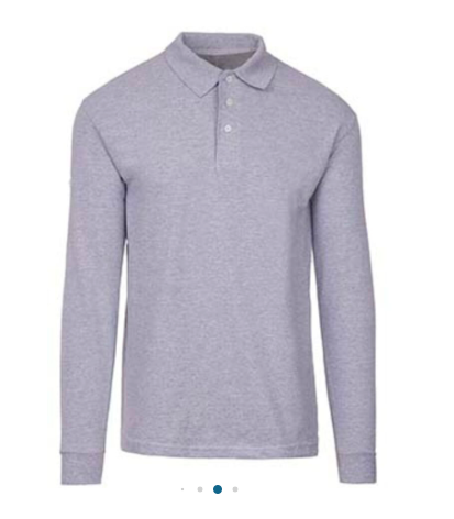 Playera Polo Manga Larga Caballero