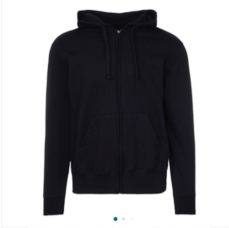 Sudadera Capucha Con Cierre Unisex